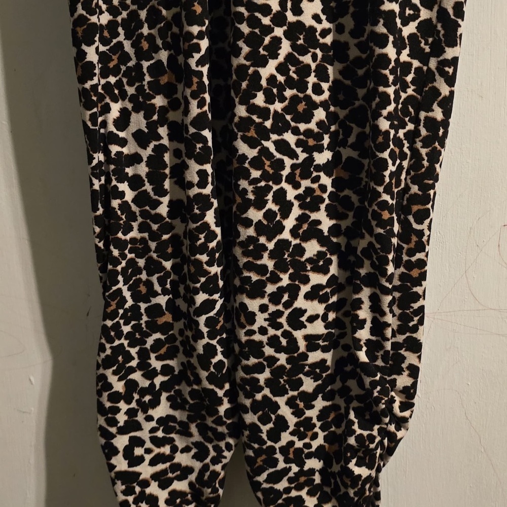 Almost Famous Animal Print Strapless Jumpsuit - Picture 12 of 16